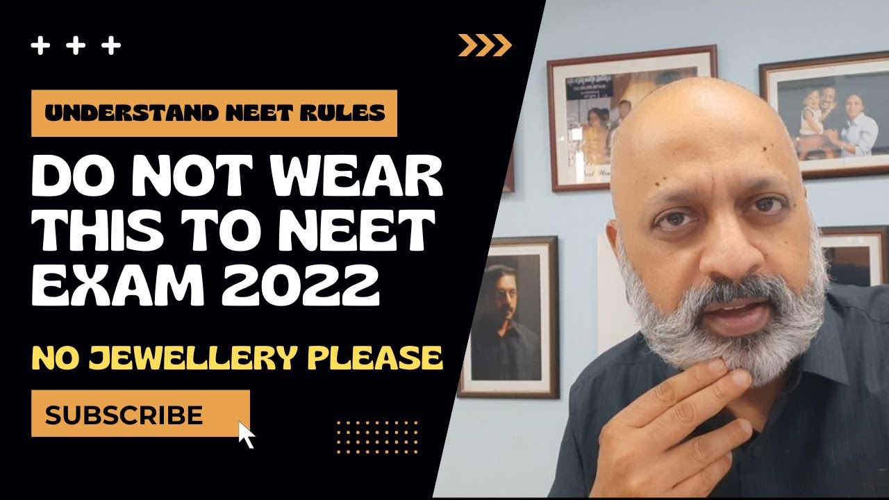 What to Carry and what Not to carry to NEET Exam Centre | Important ...