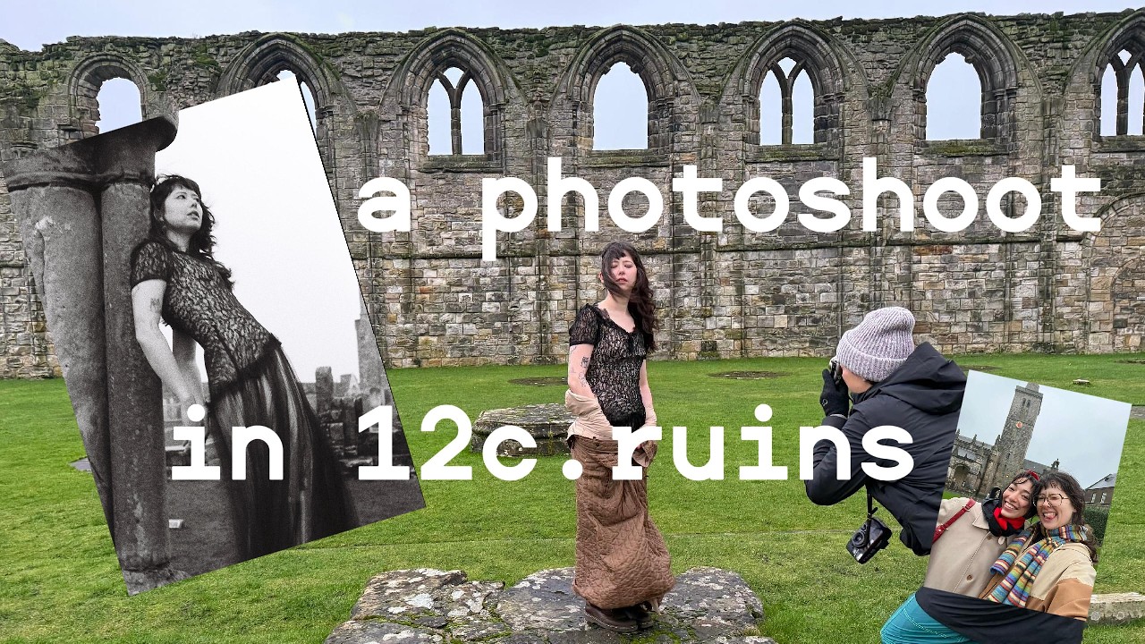 we had a photoshoot in scotland | university of st andrews vlog