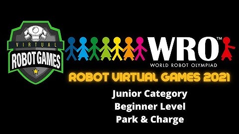 WRO Robot Virtual Games 2021 Junior Beginner