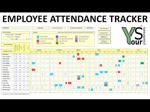 Employee Tracking Template from i.ytimg.com