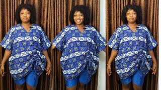 How to make BUBU TOP WITH DRAWSTRING & SHORT [2PCS SET] - YouTube