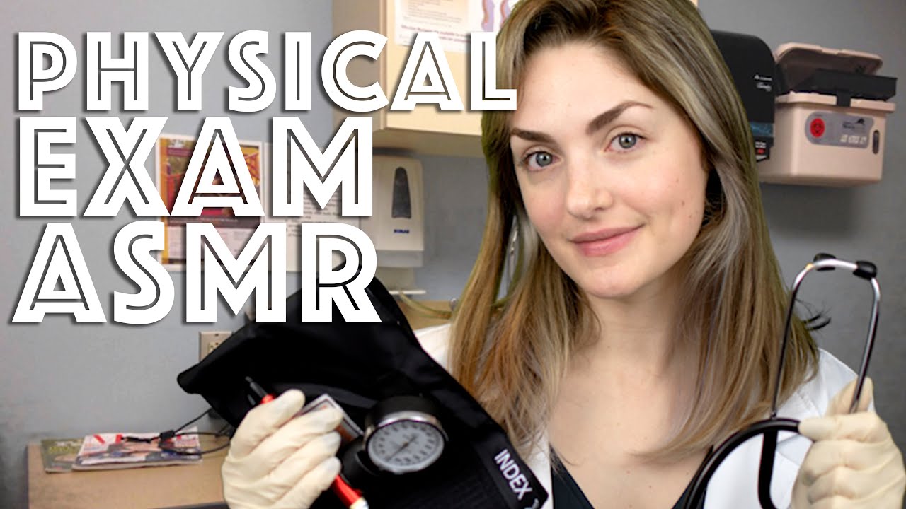 ASMR Doctor Yearly Checkup (realistic medical examination, latex sounds, light triggers)