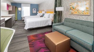 2 Queens Studio | Suite Tour | Hilton Home 2Suites | Newark Airport