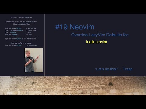 Neovim - Override LazyVim Defaults for lualine.nvim