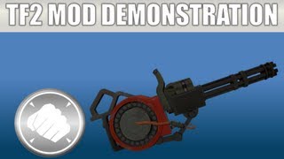 Tf2 Mod Weapon Demonstration The Sentry Minigun