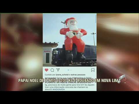 Vídeo: Papai Noel Inflável Aterrissa Na Rodovia Britânica E Cria Engarrafamento Maciço