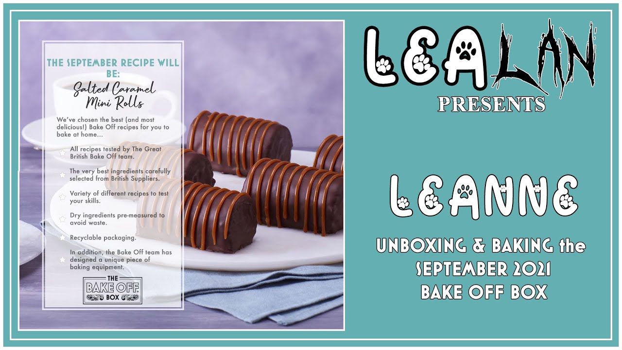 Bake off Box: Unboxing and Baking: September 2021