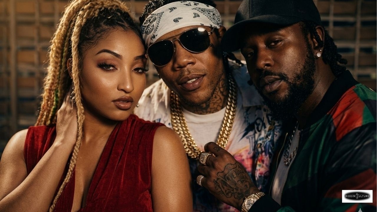 Vybz Kartel ft. Shenseea & Popcaan — VIXEN (Official Visualizer