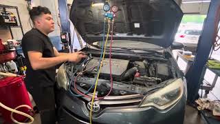 TOYOTA COROLLA 2016 - CAMBIO DE COMPRESOR DE AC 