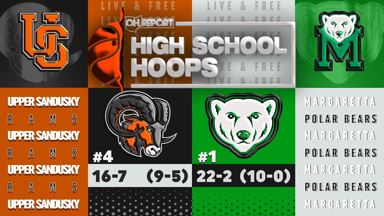 WATCH: #4 Upper Sandusky vs #1 Margaretta D3 District Semifinals Girls Basketball