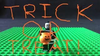 Trick or Treat Halloween | LEGO Stop Motion