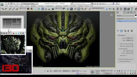 Transformers 3D Max Modeling Tutorial Part 01