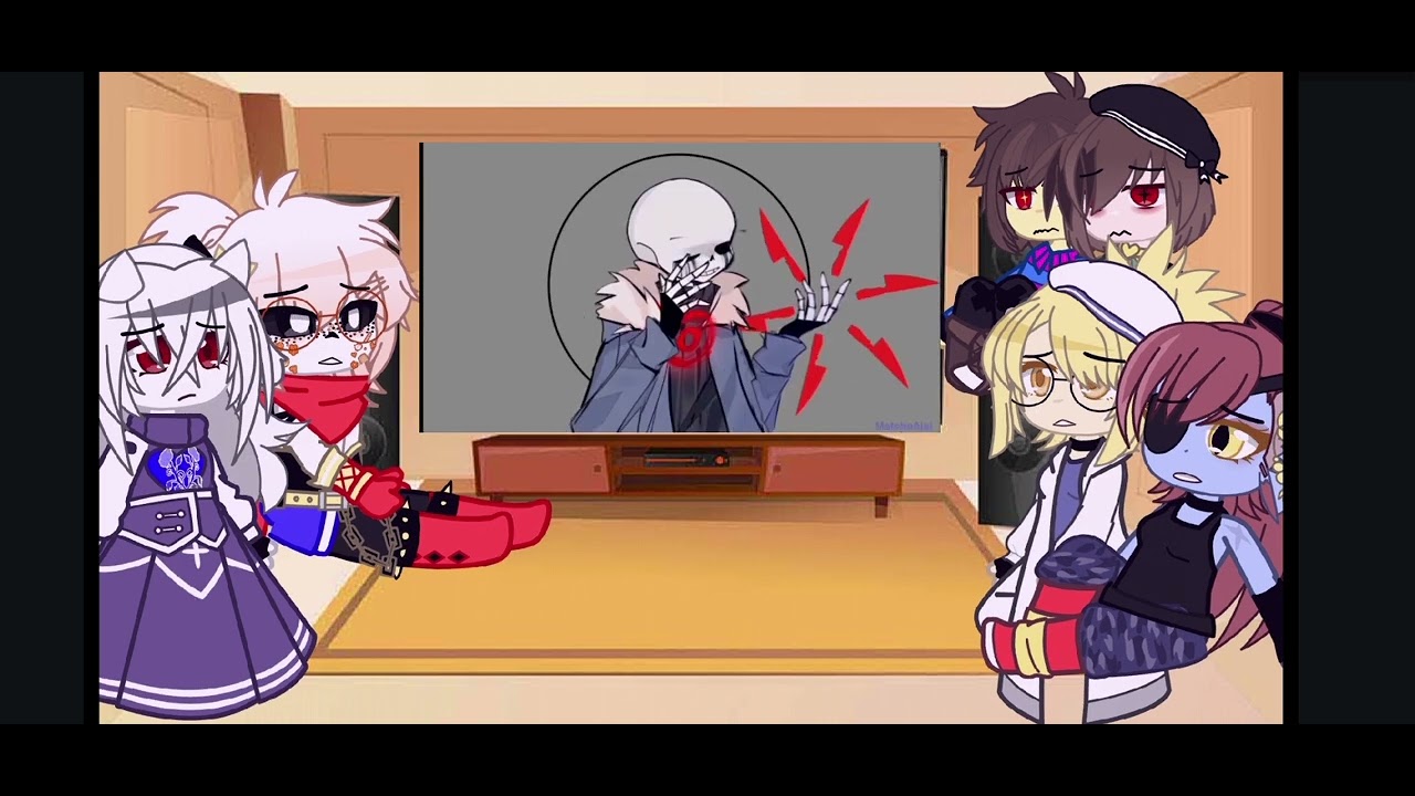 Undertale react to bad sanses [Part 2/5] [Killer!Sans] [plus dustdust appeaing] [other vid got CR]