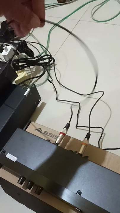 How to install Alesis effects on a mixer correctly #soundsystem #alesis