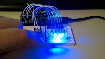 Efecto «Coche Fantástico» con Arduino y 6 LEDs
