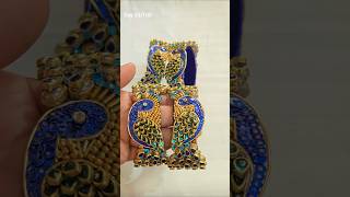 peacock 🦚 bangles ఇలా వస్తాయని అస్సలు అనుకోలేదు#diy #bangles #bridaljewellery
