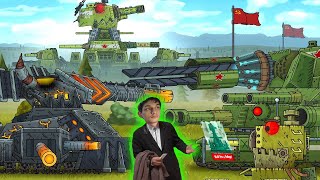 картинка: Разбор ПРИНЕСИТЕ МНЕ ГОЛОВУ КВ-44 - Трейлер 11 СЕЗОН - Реакция на Геранд - Мультики про Танк Gerand