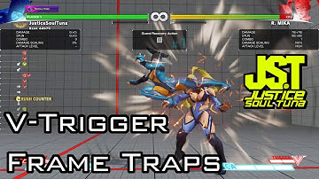 SFV s2- Juri’s V-Trigger Frame Traps On Block [Tech Info]