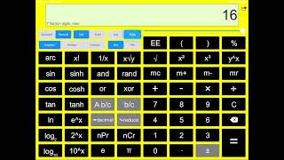 Using the talking scientific calculator screenshot 2