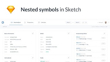 Sketch App: The Power of Nested Symbols