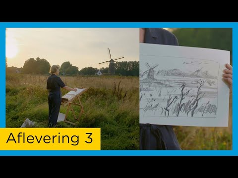 Video: Hoe om 'n pragtige landskap te teken?