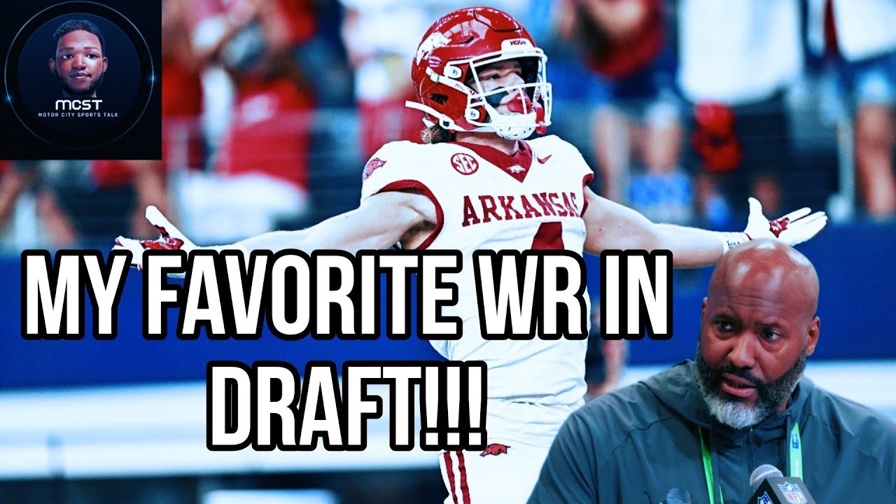 Detroit Lions GM Brad Holmes: Isaac TeSlaa Was 'My Favorite Wide Receiver in This Draft'!!!