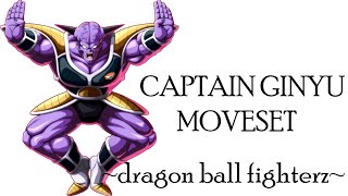 Dragon Ball Fighterz - Captain Ginyu Moveset