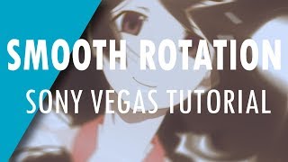 SMOOTH ROTATION TRANSITION SONY VEGAS