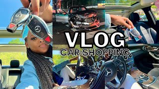 WRECKED MY CAR AND BOUGHT A NEW ONE THE NEXT DAY | CAR SHOPPING VLOG |BOYFRIEND GOT ME A NEW CAR♡