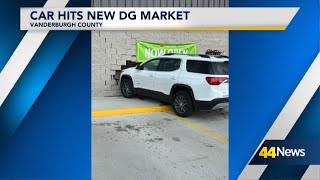 Driver crashes into Dollar General Market in Vanderburgh County
