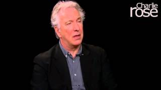 Alan Rickman's advice for young actors (Feb. 28, 2012) | Charlie Rose