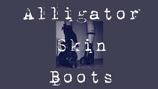 Alligator Skin Boots - Cover Resimi