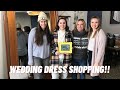 Come Wedding Dress Shopping With Me - Trying On Wedding Dresses | darby bogden