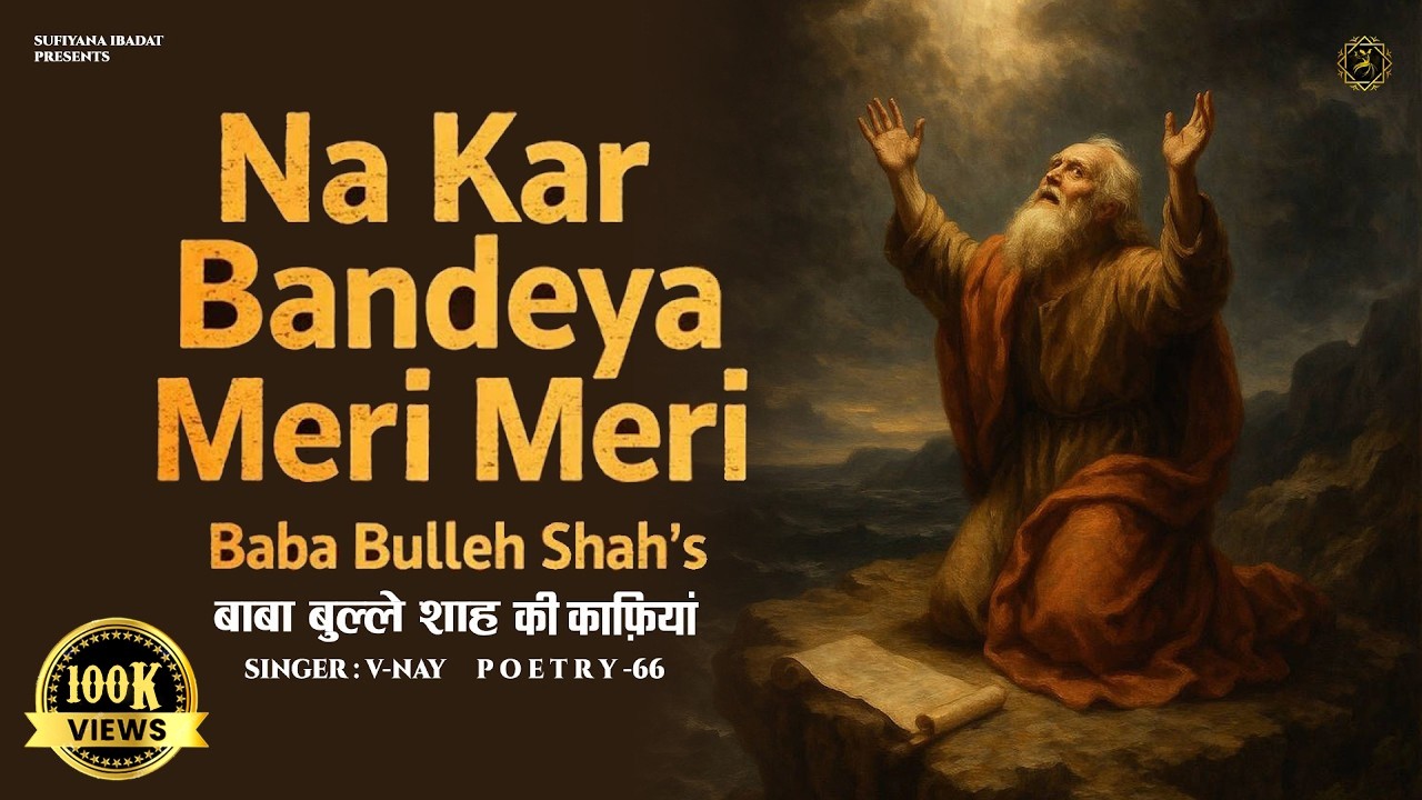 Baba Bulleh Shah | Na Kar Bandeya Meri Meri | Heart Touching Punjabi Kalam By V-Nay | Poetry 66