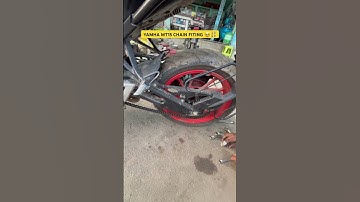YAMAHA MT15 CHAIN PROBLEM 🥲⛓️#SHORTS