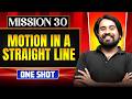 MOTION IN A STRAIGHT LINE in ONE SHOT || All Concepts, Tricks & PYQ || NEET 2026