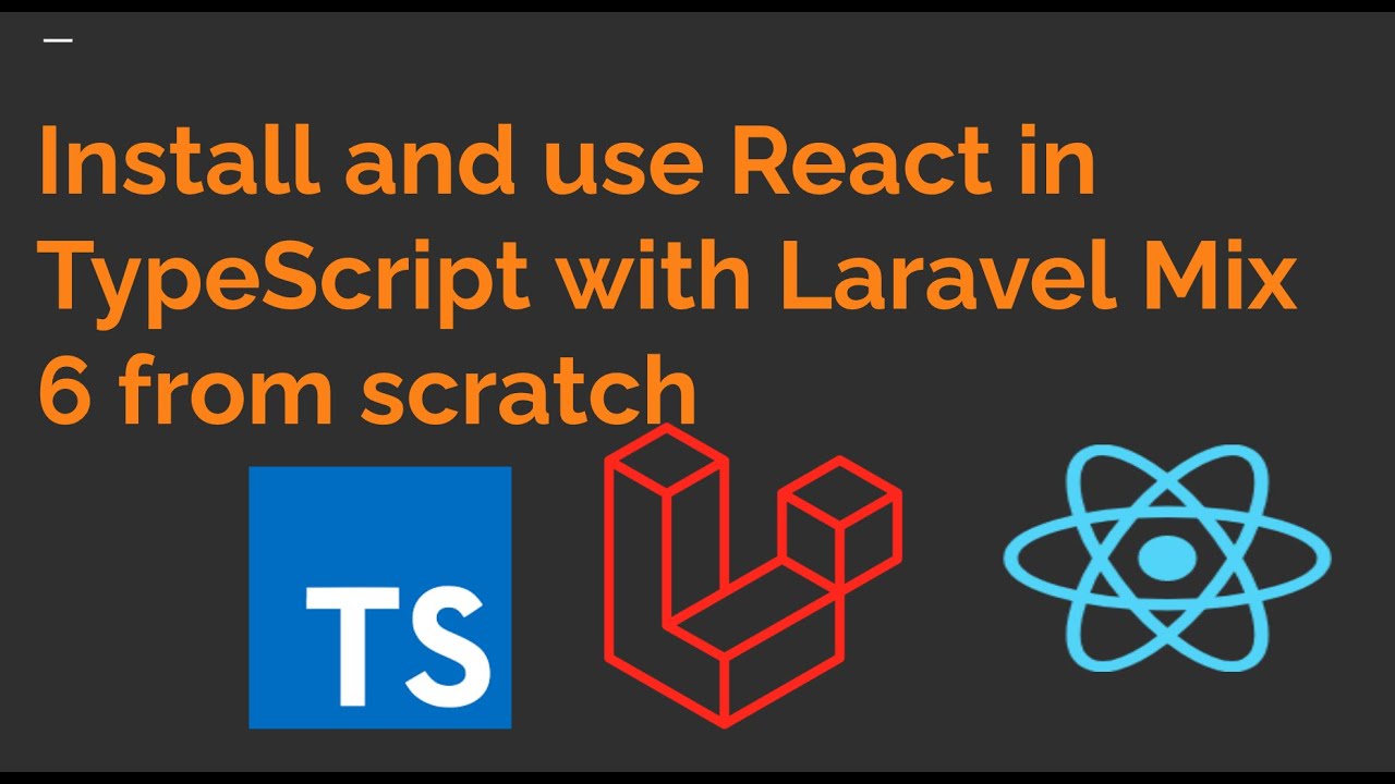 How install & use in TypeScript with Laravel 8 & Laravel Mix 6 | by Bijaya Prasad Kuikel |
