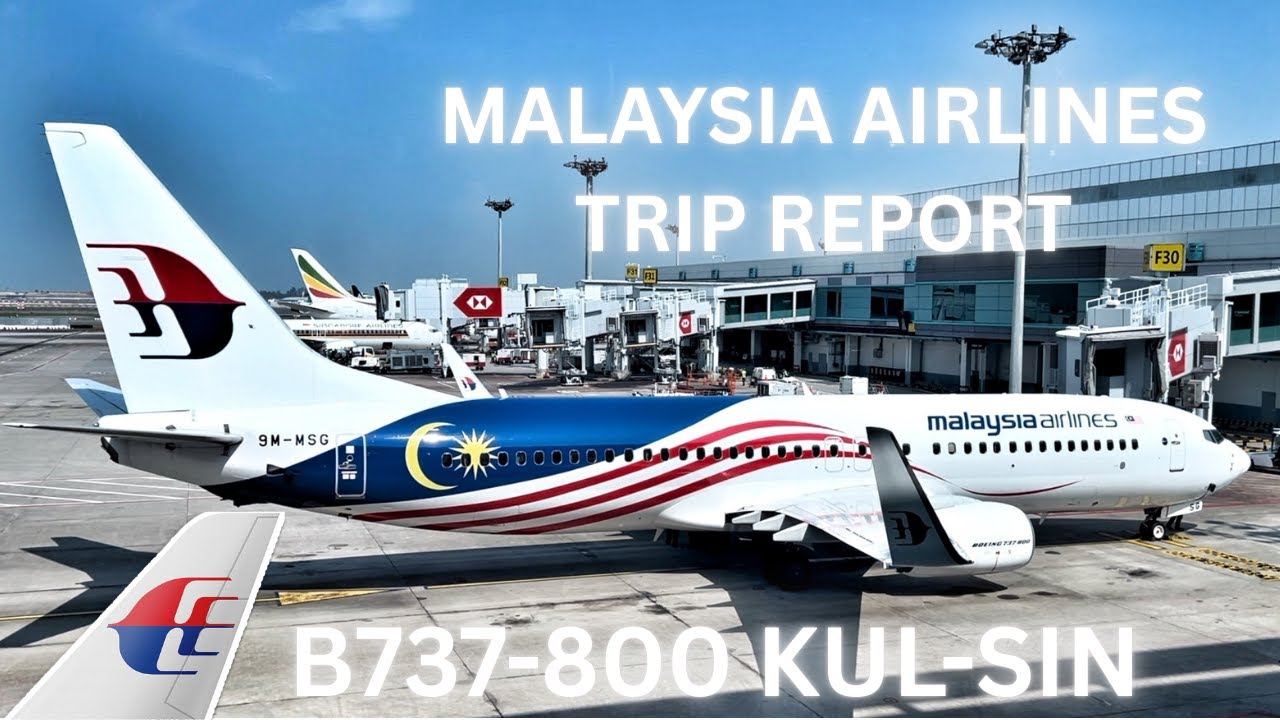 TRIP REPORT | Malaysia Airlines Boeing 737 | Kuala Lumpur to Singapore