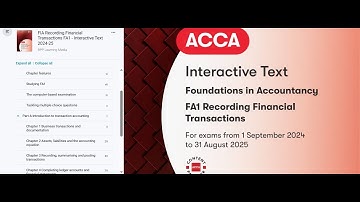 ACCA FIA FA1: Lesson1 Chapter3 Recording Business Transaction