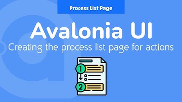 51. Avalonia UI Real World (Proceslijstpagina)