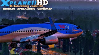 X-Plane 11HD - 737ZiboMod/ ULLI - EFHK/Ortho4XP - Reshade - XPRealisitic - UltraRealisitic1080@60fps