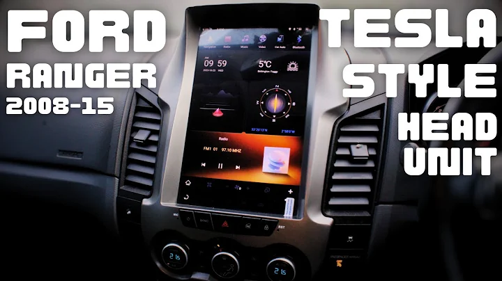 Ford Ranger | 2008-15 | 12.1" Vertical Tesla Style Android Head Unit