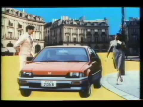 1984 HONDA BALLADE SPORTS CR-X Ad 2 - YouTube