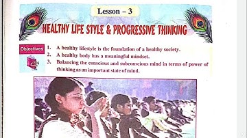 Healthy Lifestyle and Progressive Thinking | Lesson 3 | Welcome Life | Class 11th | PSEB