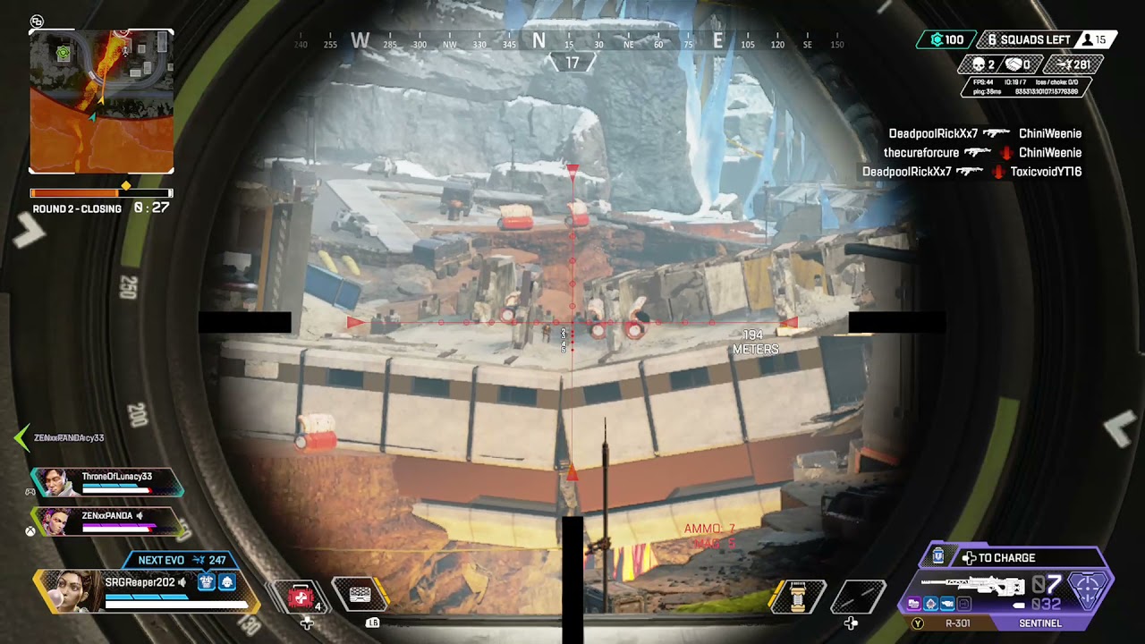 Sentinel is the best sniper!!!! Apex Legends Season 10