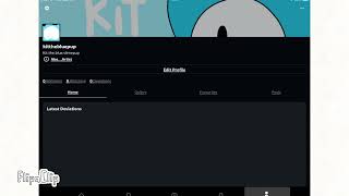 I moved deviantart accounts link in description