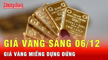 Giá vàng sáng 06/12: Vàng SJC tăng mạnh, giao dịch ở mức 154,9 triệu đồng  | Tin tức 24h