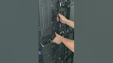 EagerLED EA500C3 rental screen is being installed#rentalleddisplay #ledfactory #shorts #leddisplay