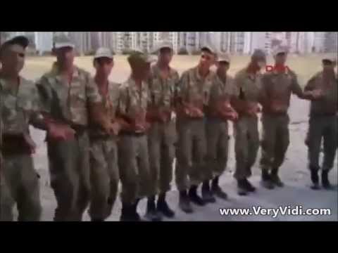 Askeri Kışlada, PKK Marşı Çalıp Halay Çeken Kürt Askerler