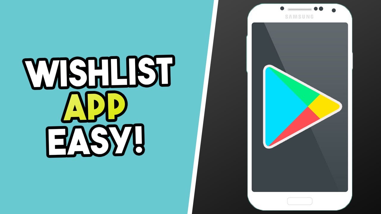 How To Wishlist An App On Google Play Store! - YouTube